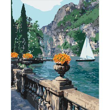 Картина за номерами. "Морська бухта" , 40х50 см (KHO2740) KHO2740 фото