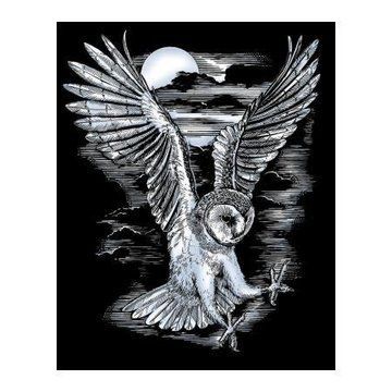 Набір для творчості Sequin Art ARTFOIL SILVER Сипуха SA0537 - Уцінка SA0537 фото