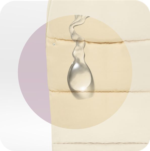 Зимовий конверт MoMi Sleeping bag 2в1 beige AKCE00049 фото