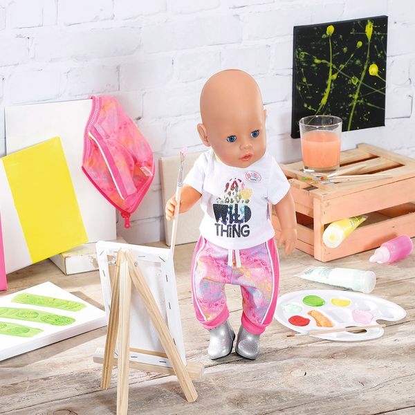 Набір одягу для ляльки BABY BORN - ТРЕНДОВИЙ РОЖЕВИЙ - Уцінка 100173 фото
