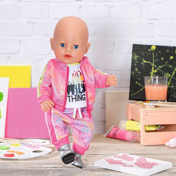 Набор одежды для куклы BABY BORN - ТРЕНДОВЫЙ РОЗОВЫЙ 828335 - Уцінка 100173 фото