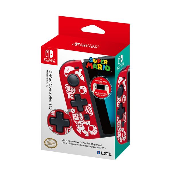 Контроллер D-Pad Mario (левый) для Nintendo Switch, Red (810050910477) 810050910477 фото