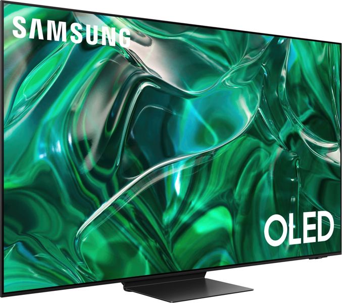 Телевізор 77" Samsung OLED 4K UHD 120Hz(144Hz) Smart Tizen Titan-Black (QE77S95CAUXUA) QE77S95CAUXUA фото