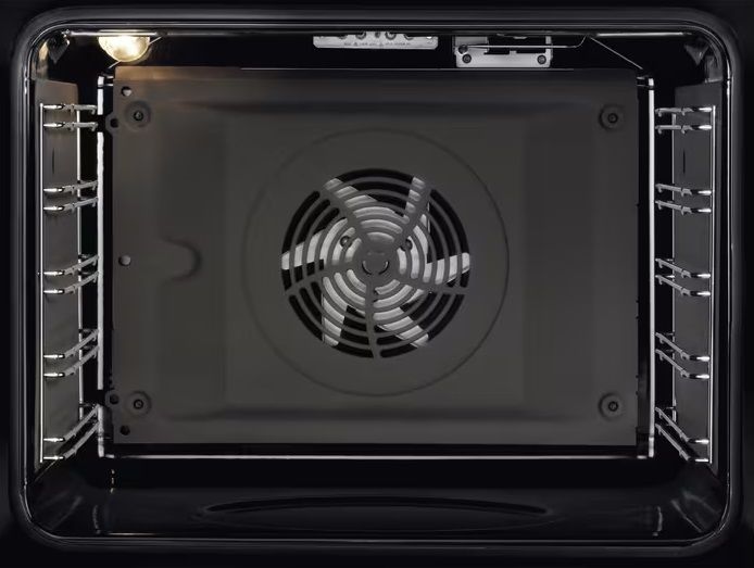 Духова шафа Electrolux електрична, 72л, A, дисплей, конвекція, телескопічні напрямні, чорний+нерж (EOD5C70X) EOD5C70X фото