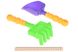Набір для гри з піском Повітряною вертушкою (зелене відро) (8 шт.) Same Toy HY-1207WUt-1