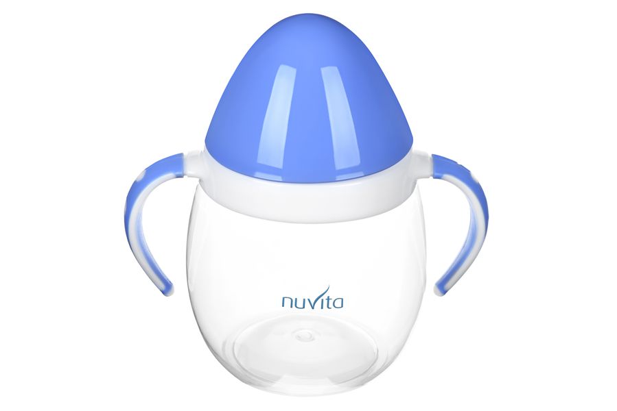 Набір для годування 6м+ 3 предмета (блакитний) Nuvita NV1491Blue NV1491Pink фото