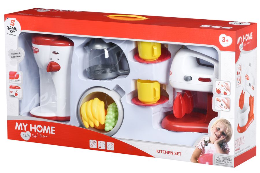 Ігровий набір My Home Little Chef Dream-Кухонний міксер і кавоварка Same Toy 3202Ut - Уцінка 3202Ut фото