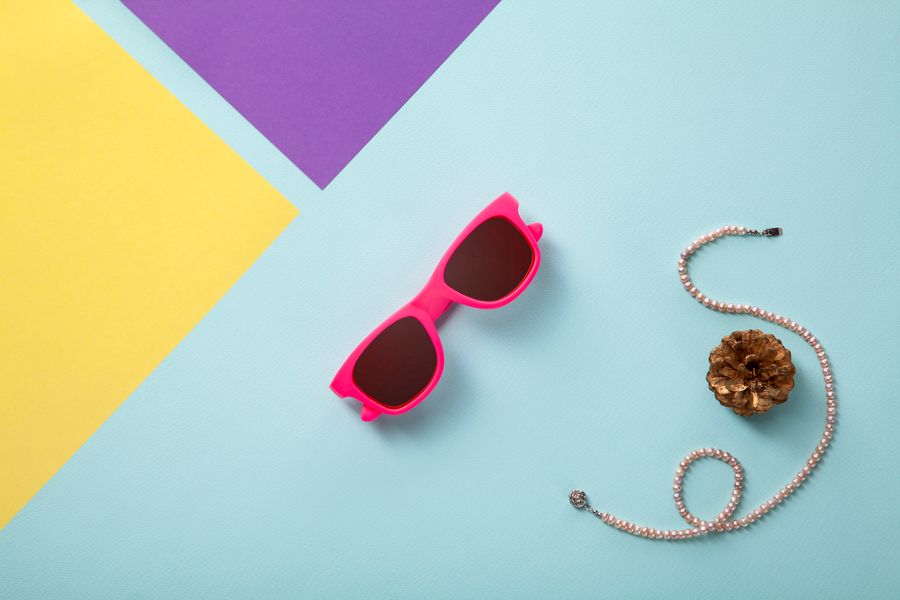 Детские солнцезащитные очки Koolsun неоново-розовые серии Wave (Размер: 3+) - Уцінка KS-WANP003 фото