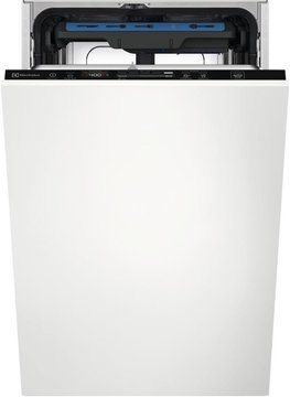 Посудомоечная машина Electrolux встраиваемая, 10компл., A++, 45см, дисплей, инвертор, 3й корзина, черный ETM43211L фото