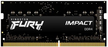 Пам'ять ноутбука Kingston DDR4 64GB KIT (32GBx2) 3200 FURY Impact (KF432S20IBK2/64) KF432S20IBK2/64 фото