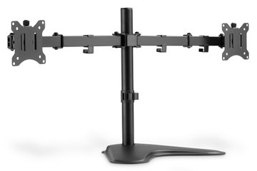 Кріплення DIGITUS Dual Monitor Stand, 15-32", з нахилом, поворотом (DA-90401) DA-90401 фото