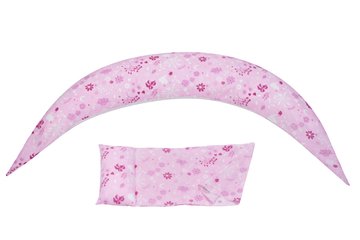 Подушка для вагітних 10 в 1 Nuvita DreamWizard (рожева) (NV7100PINK) NV7100 фото