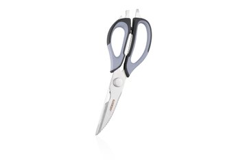 Ножиці кухонні Ardesto Fresh 22,7 см, сірий/чорний, нерж. сталь, пластик AR2123BG фото