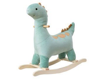 Гойдалка дитяча FreeON зі сидінням, Dino бірюзовий 4140 фото