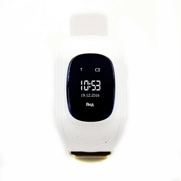 Дитячий GPS годинник-телефон GOGPS ME K50 Білий K50WH K50D фото