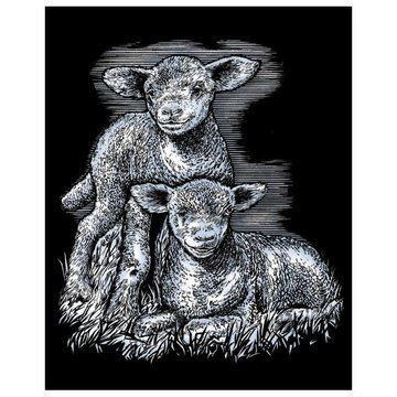 Набір для творчості Sequin Art ARTFOIL SILVER Ягнята SA0538 - Уцінка SA0538 фото