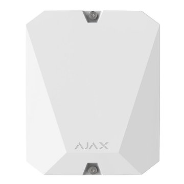 Модуль для інтеграції сторонніх провідних пристроїв Ajax MultiTransmitter, Jeweller, бездротовий, білий 000018789 фото
