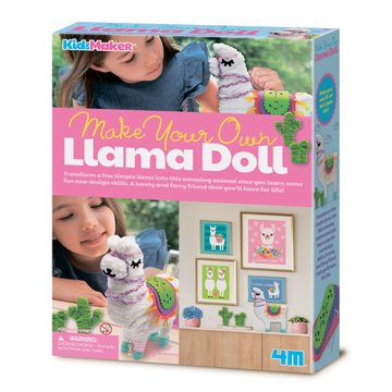 Набор для создания игрушки Лама своими руками 4M (00-04755) 00-04755 фото