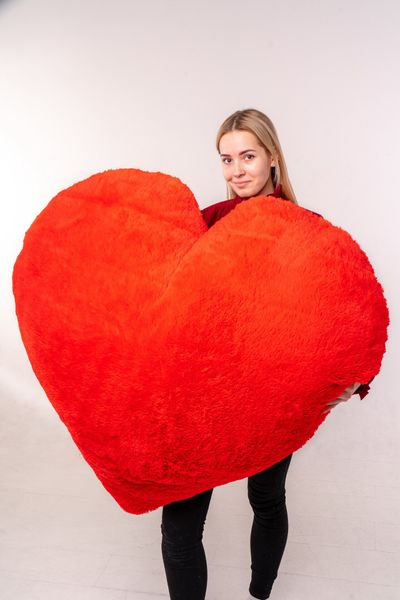 Мягкая игрушка Yarokuz подушка "Сердце" 150 см Красная (YK0109) YK0139 фото