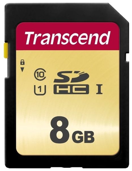 Карта памяти Transcend 8GB SDHC C10 R20MB / s (TS8GSDC300S) TS8GSDC300S фото