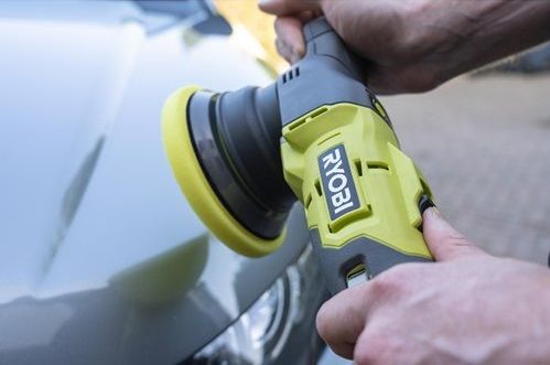 Шліфмашина полірувальна акумуляторна Ryobi R18P-0, 18В, 125мм, ONE+ рандомна орбіта, регулювання швидкості, без АКБ та ЗП (5133004845) 5133004845 фото