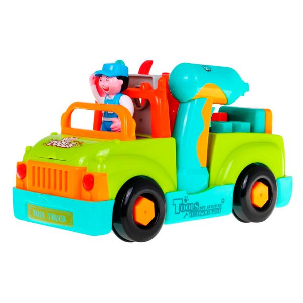 Музична машинка Hola Toys Вантажівка з інструментами (6109) 6109 фото