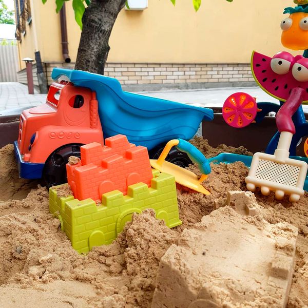 Набор для игры с песком - ЧУДОСАМОСВАЛ (6 аксессуаров) BX1311Z BX1311Z фото