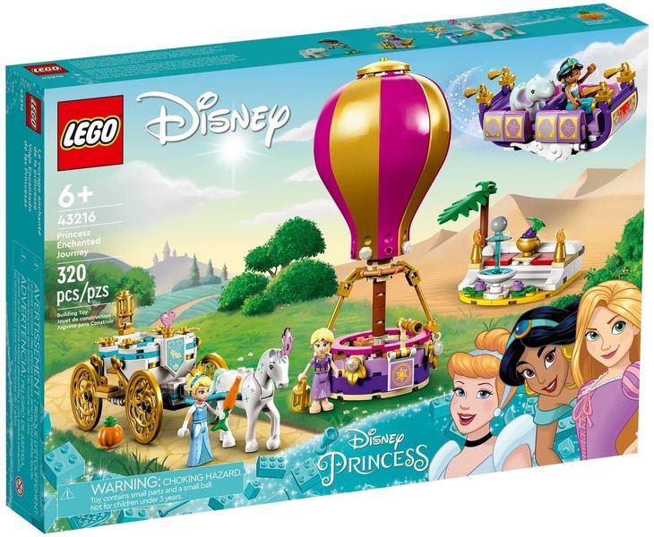 Конструктор LEGO Disney Princess Зачарована подорож принцеси 43216 43216 фото