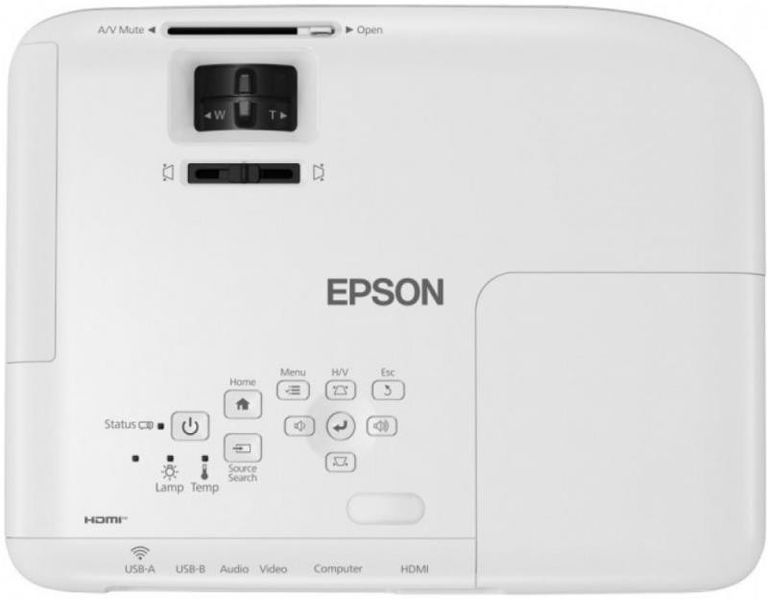 Проєктор Epson EB-W06 WXGA, 3700 lm, 1.3-1.56 (V11H973040) V11H973040 фото