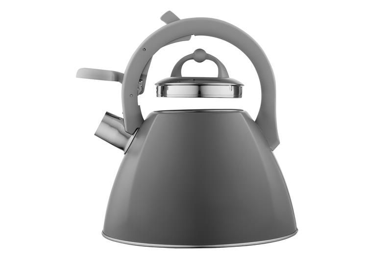 Чайник Ardesto Gemini, 2.5 л, серый, нержавеющая сталь AR1947KB - Уцінка AR1947KB фото