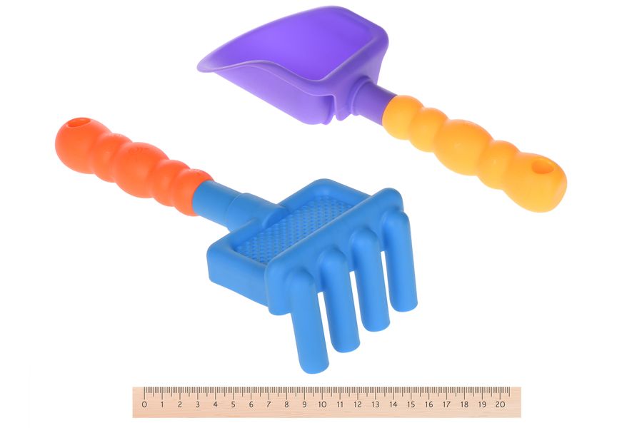 Набор для игры с песком Воздушной вертушкой (синее ведро) (8 шт.) Same Toy (HY-1207WUt-2) HY-1207WUt-2 фото