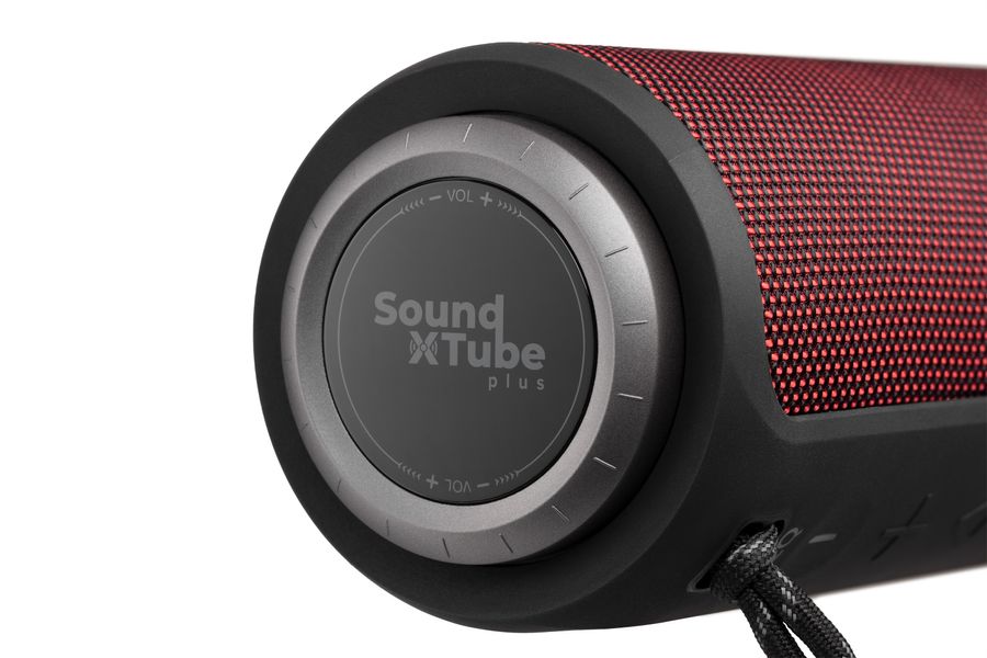 Акустична система 2E SoundXTube Plus TWS, MP3, Wireless, Waterproof Red 2E-BSSXTPW фото