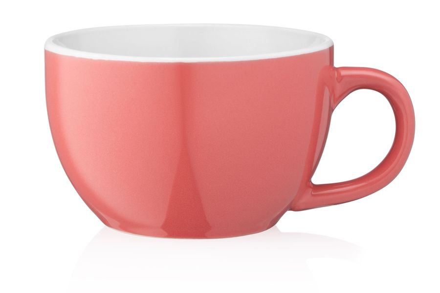 Чашка Ardesto Merino, 480 мл, рожева, кераміка (AR3486P) AR3486P фото