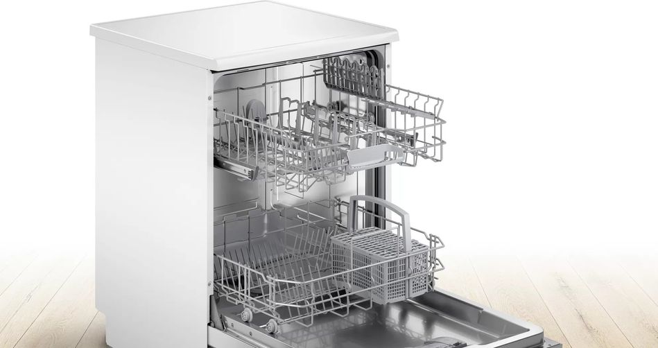 Посудомийна машина Bosch, 12компл., A+, 60см, дисплей, білий (SMS25AW01K) SMS25AW01K фото