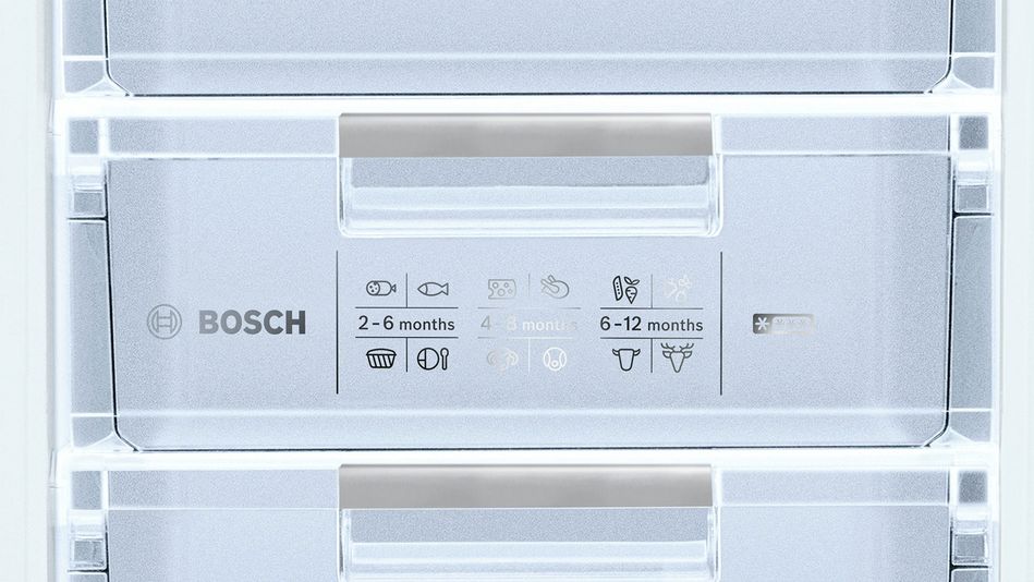 Морозильная камера Bosch встроенная, 82x60x55, 98л, 1дв., A+, ST, белый GUD15ADF06 фото