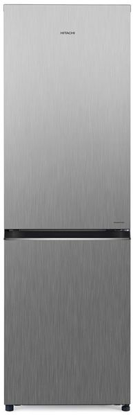 Холодильник Hitachi з нижн. мороз., 190x60х65, холод.відд.-215л, мороз.відд.-115л, 2дв., А+, NF, інв., cріблястий (R-B410PUC6PSV) R-B410PUC6PSV фото