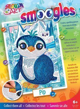 Набір для творчості SMOOGLES Пінгвін Sequin Art (SA1817) SA1817 фото