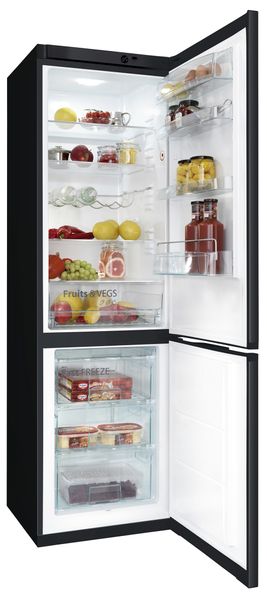 Холодильник Snaige з нижн. мороз., 194.5x60х65, холод.відд.-233л, мороз.відд.-88л, 2дв., A++, ST, чорний (RF58SM-S5JJ2E) RF58SM-S5JJ2E фото