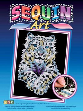 Набор для творчества BLUE Snow Leopard Sequin Art SA1404 - Уцінка SA1404 фото