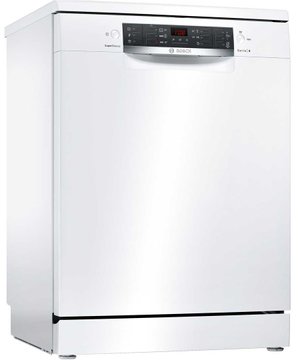 Посудомоечная машина Bosch, 12компл., A++, 60см, дисплей, белый (SMS46JW10Q) SMS46JW10Q фото