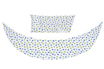 Набір аксесуарів для подушки Nuvita DreamWizard (наволочка, міні-подушка) Білий в крапку (NV7101DOTS) NV7101 фото