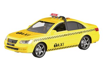 Машинка інерційна 1:16 Wenyi Таксі зі звуком і світлом