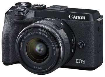 Цифр. фотокамера Canon EOS M6 Mark II + 15-45 IS STM + EVF Kit Black (3611C053) 3611C053 фото