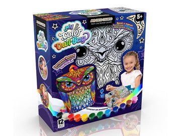 Набір креативного творчості "My Color Owl-Bag" COWL-01-01U рюкзак-розмальовка COWL-01-01U фото