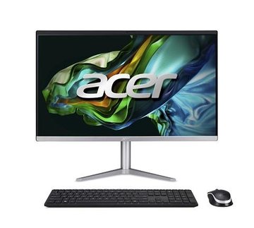 Персональний комп'ютер моноблок Acer Aspire C24-1300 23.8" FHD, AMD R3-7320U, 8GB, F512GB, UMA, WiFi, кл+м, без ОС, чорний DQ.BKRME.00C фото