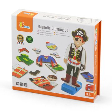 Набір магнітів Viga Toys Гардероб хлопчика (50021) 50021 фото