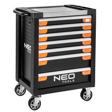 Шкаф-тележка инструментальный NEO, 7 ящиков, 810x465x825мм, 200 кг 84-220 - Уцінка 84-220 фото