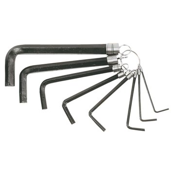 Ключі шестигранні Top Tools, 2-10 мм, набір 8 шт. 35D055 фото