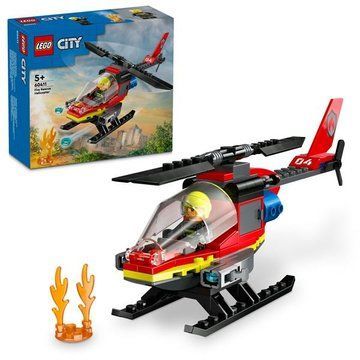 Конструктор LEGO City Пожежний рятувальний гелікоптер 85 деталей (60411) 60411 фото