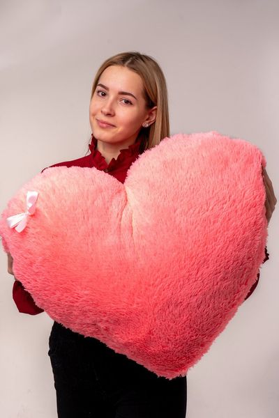 Мягкая игрушка Yarokuz подушка "Сердце" 75 см Розовая (YK0083) YK0082 фото